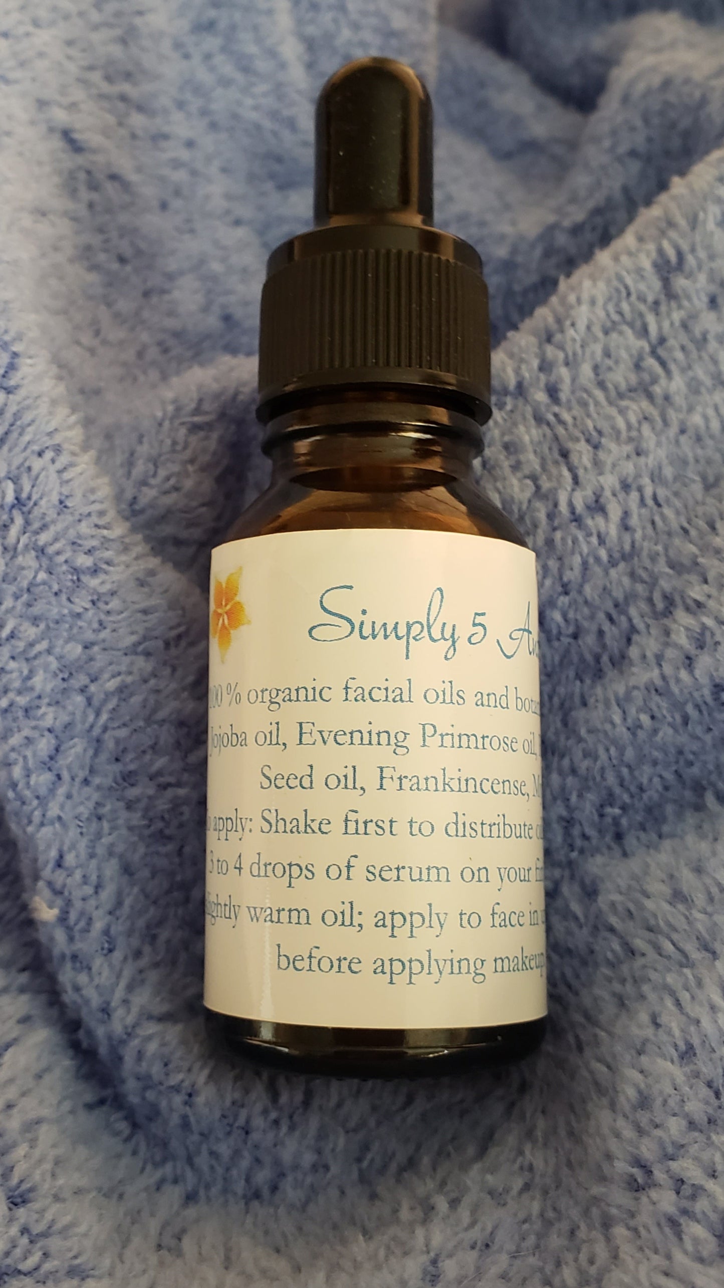 Simply 5 Organic Anti-Aging Serum/Oil
