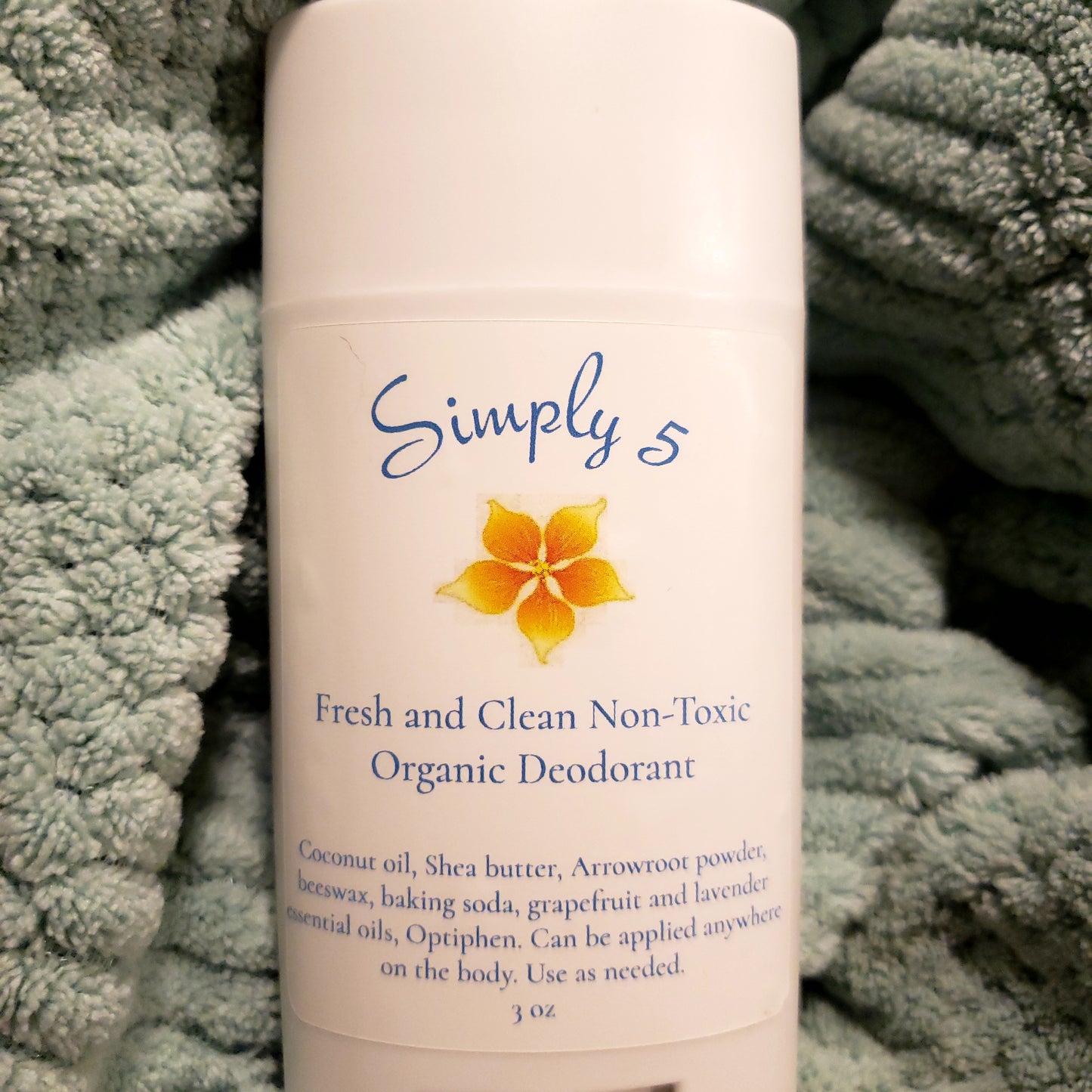 Simply 5 Fresh and Clean Organic Deodorant